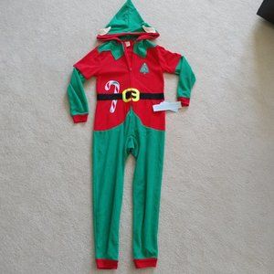 New Kids ELF Pajama PJs Jumpsuit Costume one piece